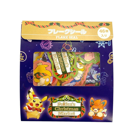 Stickers Pailletés "Pokémon Paldea's Christmas Market"