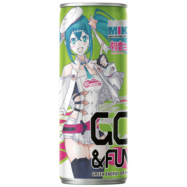 Go&Fun Green Energy Drink x Racing Miku 2023 (250ml)
