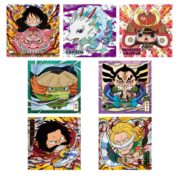 One Piece Great Pirate Seal Wafer LOG.5 (with sticker)