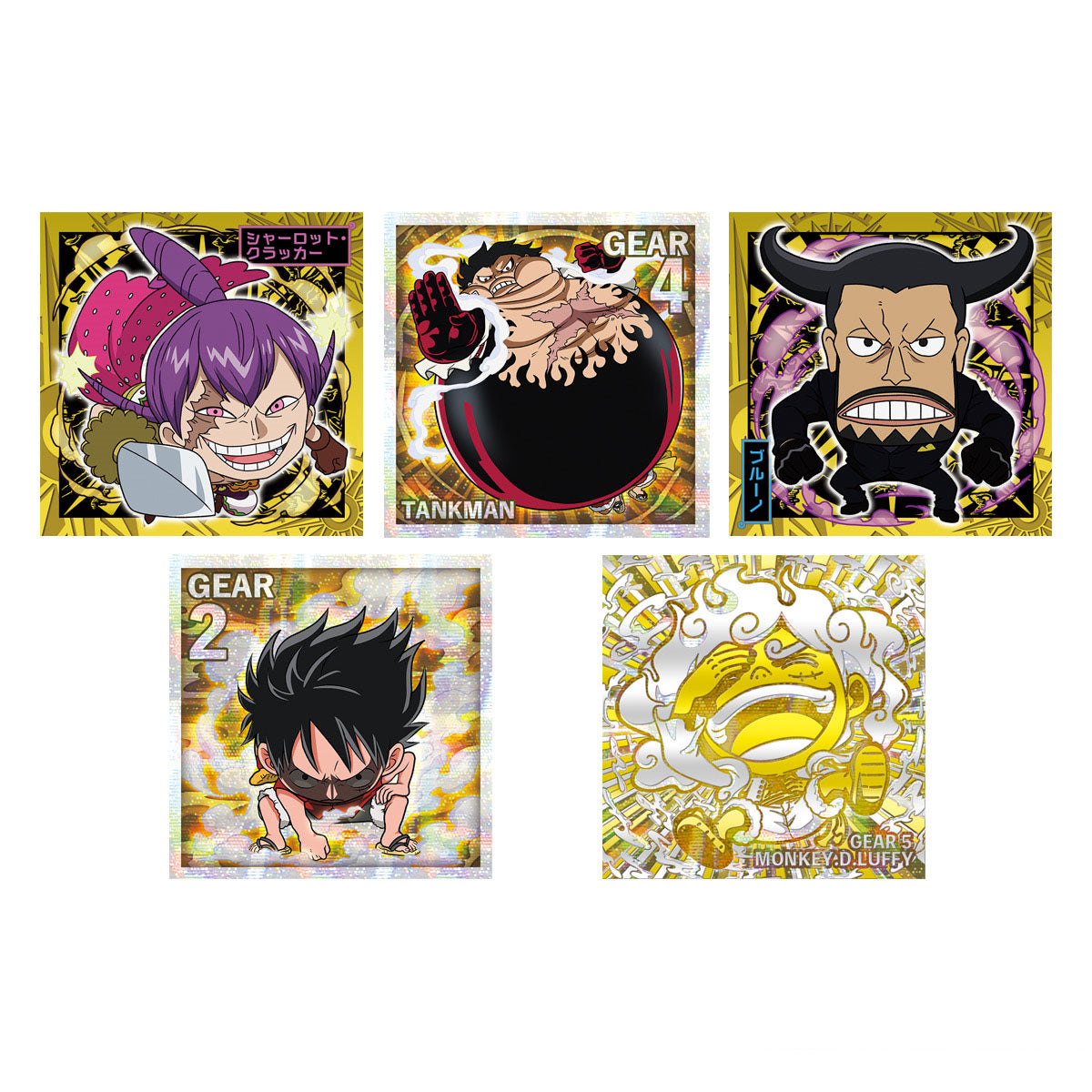 One Piece Great Pirate Seal Wafer LOG.6 (with sticker)
