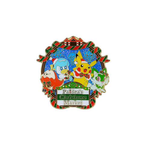 Logo Pins "Pokémon Paldea's Christmas Market"