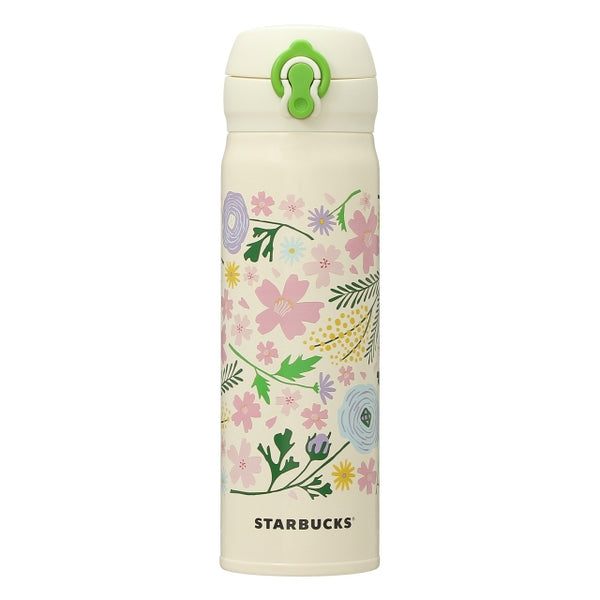 Starbucks Sakura 2021 - Handy Stainless Bottle Spring Flowers 500ml