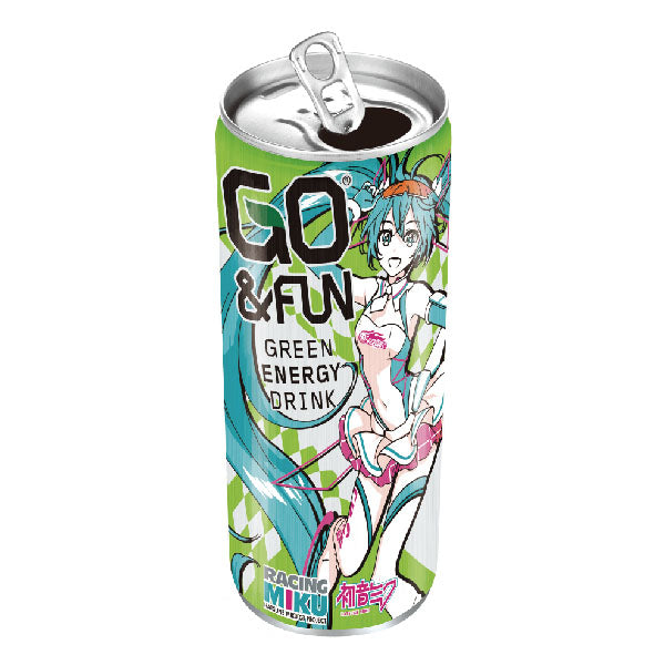 Go&Fun Green Energy Drink x Racing Miku (250ml)