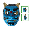 Blue Oni Mask Paper Mache