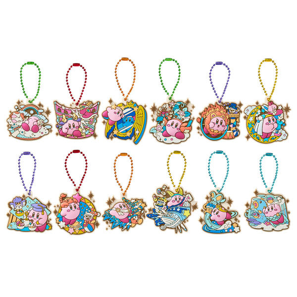 Kirby Horoscope Collection Pukkuri Rubber Mascot (with candies)
