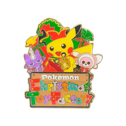 Logo Pins "Pokémon Christmas Toy Factory"