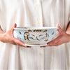 Ramen bowl - Neko blue design