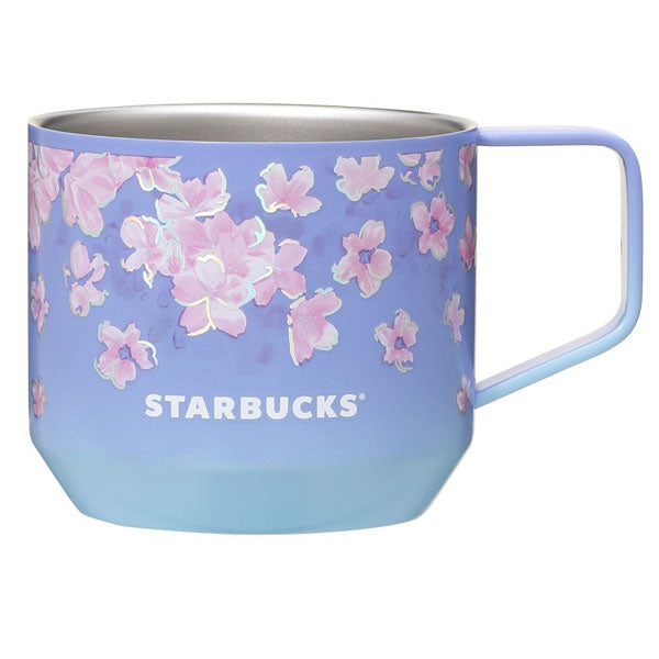 Starbucks Sakura 2023 - Stainless Steel Mug Blue 340ml