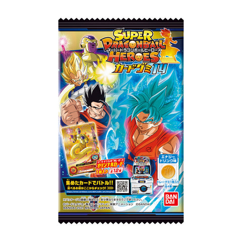 Bonbon Super Dragon Ball Heroes 14 (avec carte)