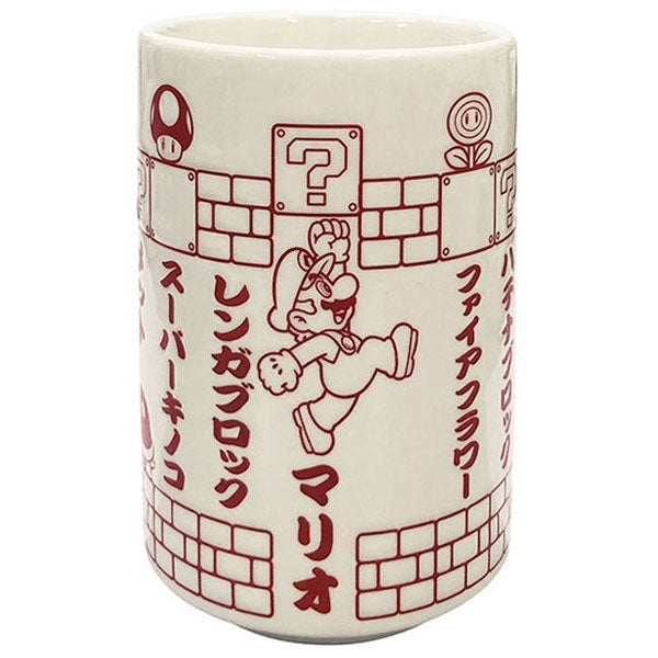 Super Mario - Tasse à thé japonaise Yunomi - Stage