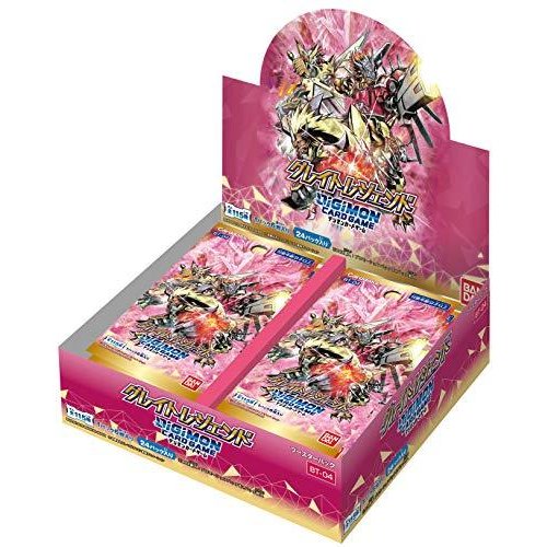 Digimon Card Game -GREAT LEGEND- [BT04] (display)