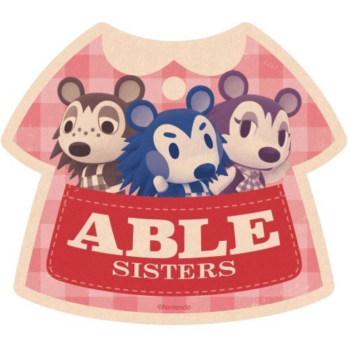 Animal Crossing - Travel Sticker - Les soeurs Able