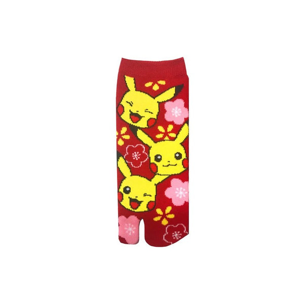 Pikachu Red Tabi Socks - S